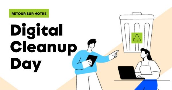 Digital clean up Day banner